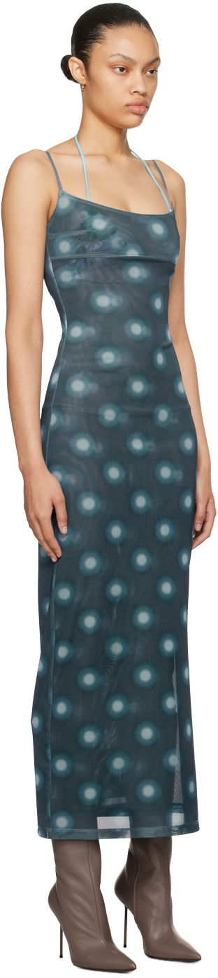 Kjole Miaou Miaou Thais Maxi Dress Blå | 5019PM1GRB, 1