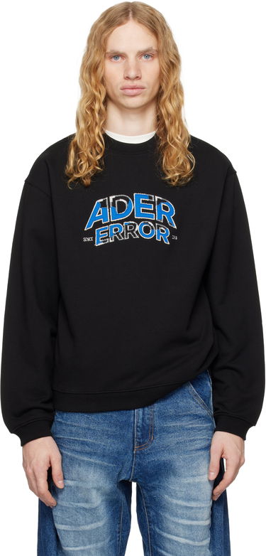 Sweatshirt ADER ERROR Embroidered Logo Sweatshirt Sort | BN25FYSW0101BK, 0