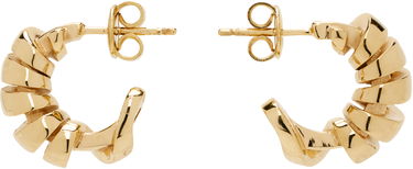 Øreringe Bottega Veneta Twist Gold Earrings Gul | 804860 VAHU0, 0