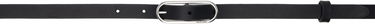 Bælter rag & bone Rag & Bone Baby Rounded Leather Belt Sort | WJW25SB1080LE80, 0