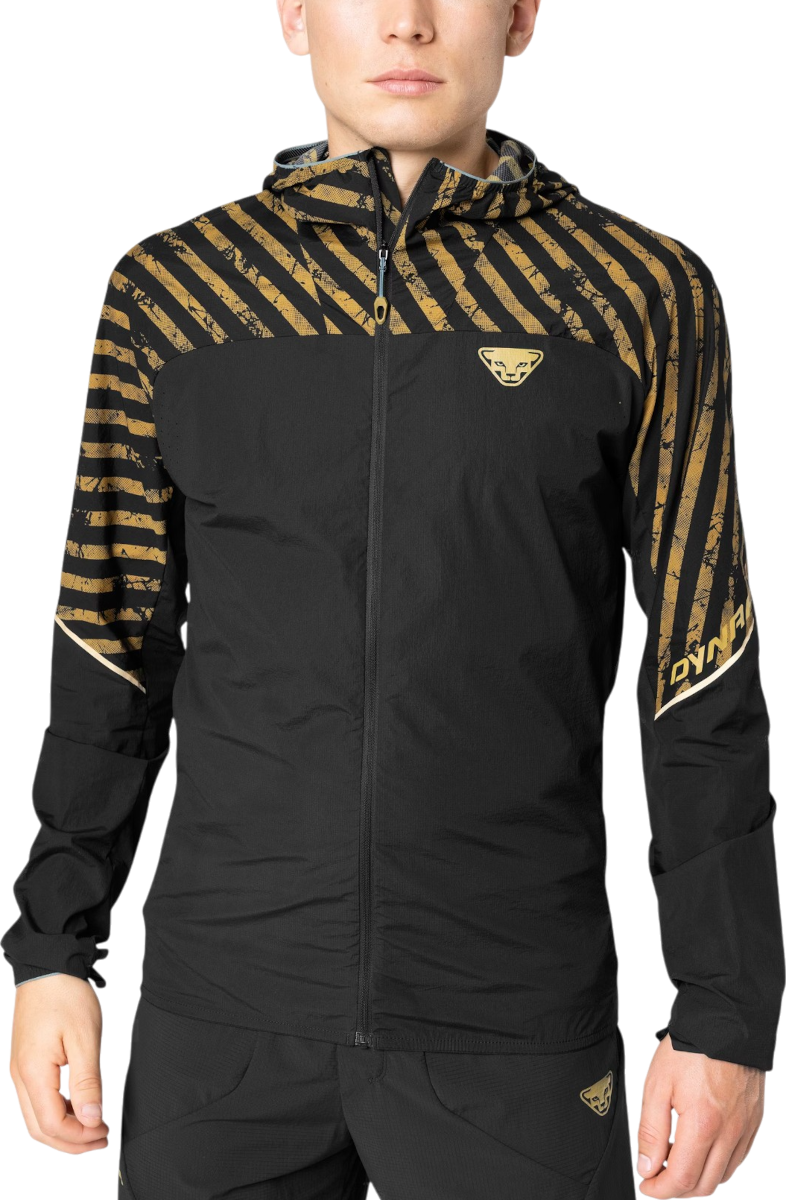 Vindjakke Dynafit Trail Wind Hooded Jacket Sort | 08-0000071912-7461