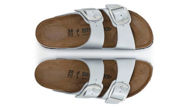 Sneakers og sko Birkenstock Madrid Big Buckle Birko-Flor Grå | 1025831, 2