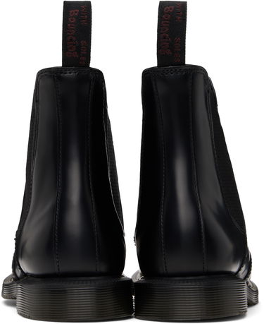 Skopleje Dr. Martens Flora Smooth Chelsea Boots Sort | 32217001, 1
