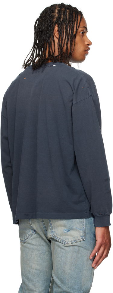 T-shirt Enfants Riches Déprimés Enfants Riches Déprimés Classic Logo Long Sleeve T-Shirt Mørkeblå | 010-860, 2