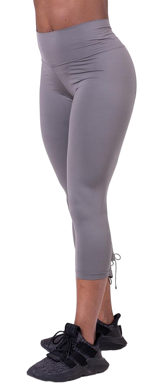 Leggings NEBBIA Nebbia Lace-up 7/8 Leggings Grå | 66101, 0