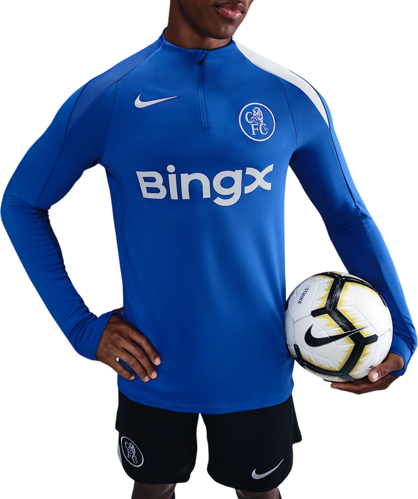 T-shirt Nike Chelsea FC Strike Knit Drill Top Blå | hm3353-481