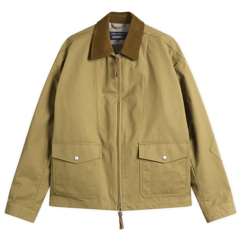 Jakke Comme des Garçons Homme Cordura Triple Layer Jacket, Size Large Gul | HP-J009-W25-2