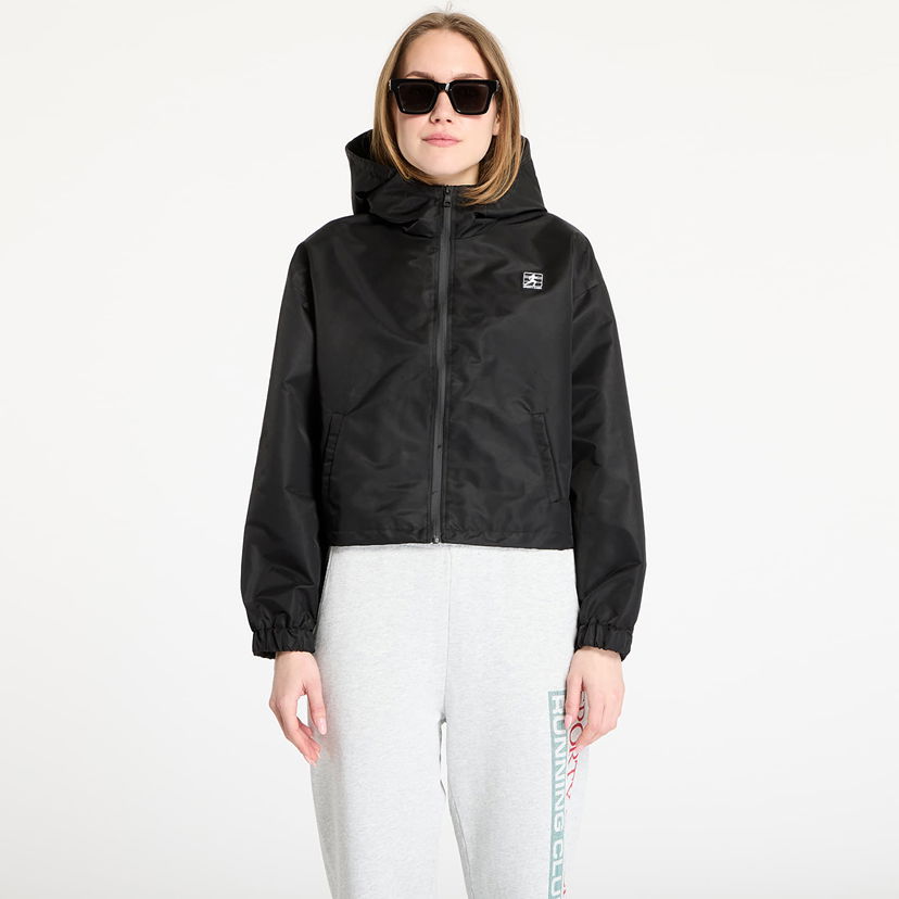 Vindjakke Sporty & Rich Sporty & Rich Running Windbreaker Sort | JA017514141BA01