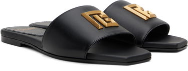 Tilbehør Balmain Balmain Dafne PB Sandals Sort | DN1UP966LVIT, 3
