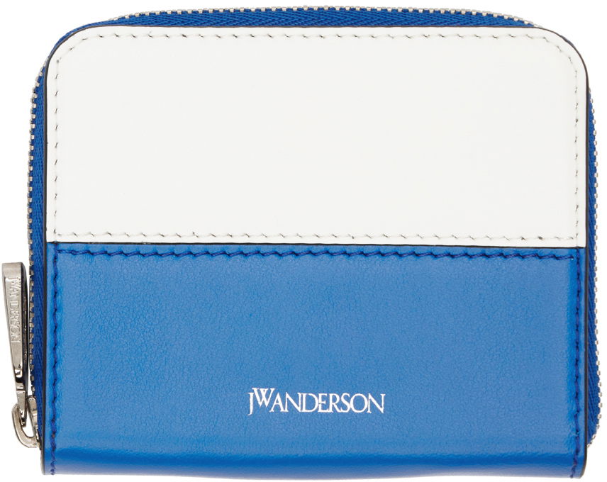 Tegnebog JW Anderson Blue & White Coin Wallet Blå | AC0355-LA0020, 0