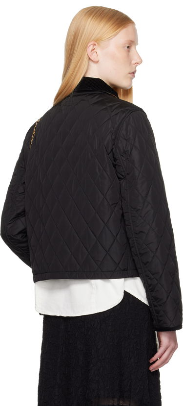 Puffer jakke Burberry Burberry Oldham Quilted Nylon Jacket Sort | 8113836, 2