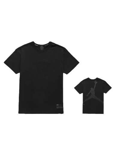 T-shirt Jordan Fragment x Lifestyle Top Black Silver Sort | DA2985-010