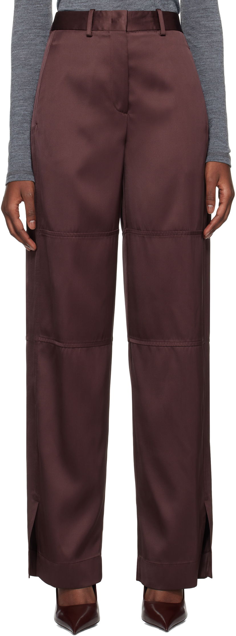Bukser Jil Sander 88 AW 25 Trousers Lilla | J03KA0270_J65112