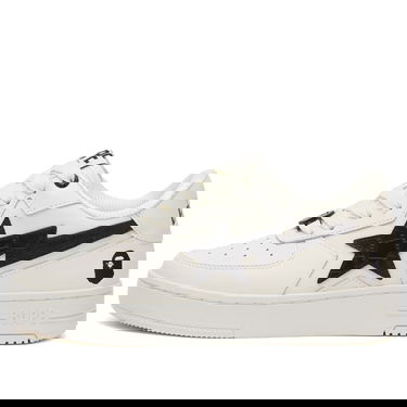 Sneakers og sko BAPE Bathing Ape Sta Icon #1 Size UK 4.5 Hvid | 001FWL302305L-BLK, 1