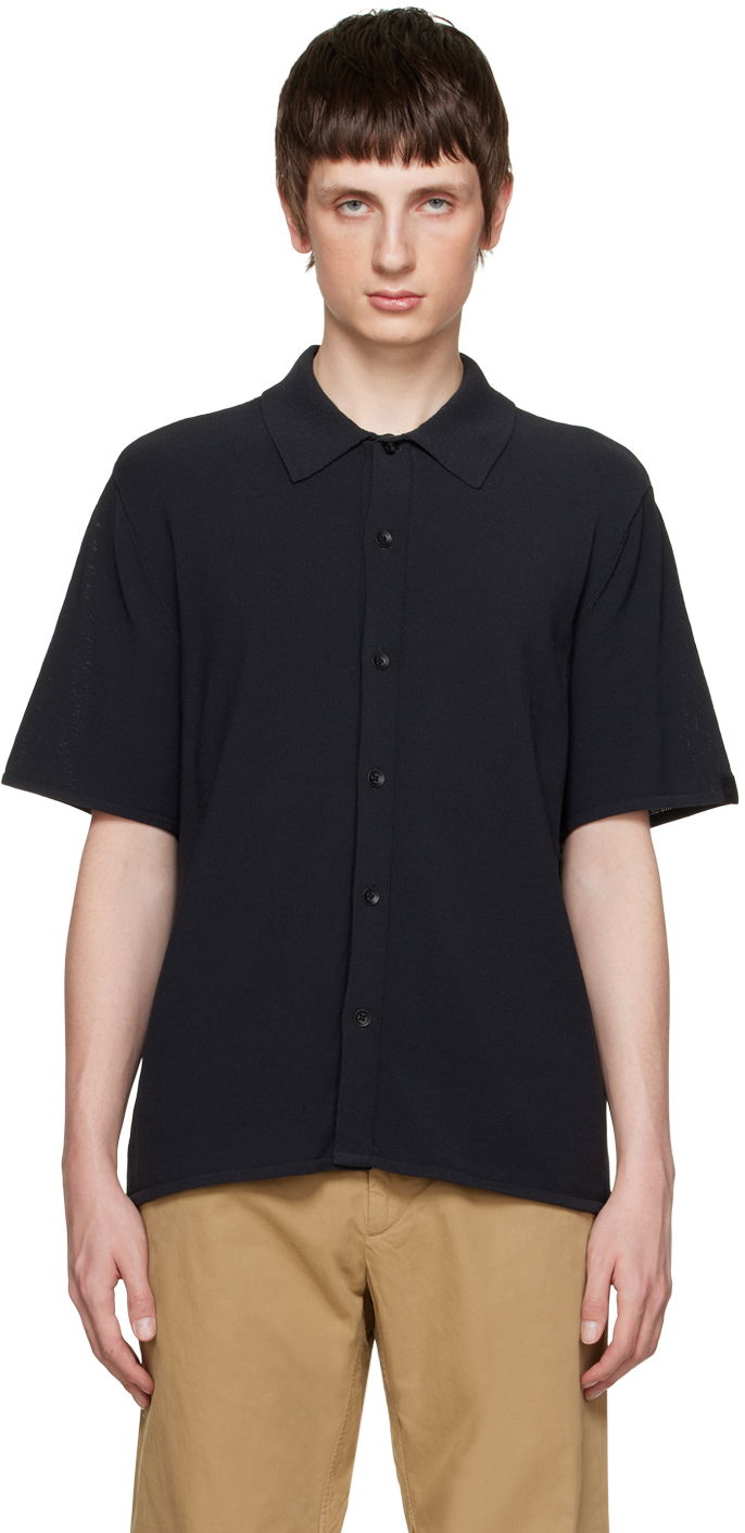 Skjorte rag & bone Rag & Bone Nolan Button-Up Shirt Sort | MBS23P023YG23