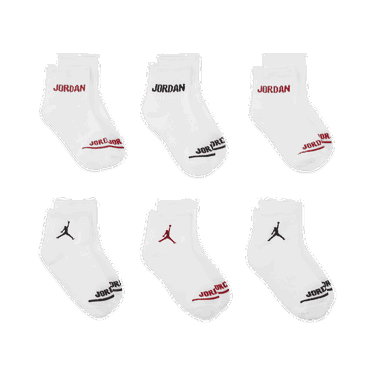 Sokker Jordan Jordan Legend Ankle Socks (6 Pairs) Hvid | DC8913-100, 2