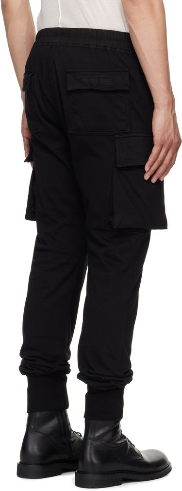 Joggingbukser Rick Owens Rick Owens DRKSHDW Hollywood Mastodon Cut Cargo Pants Sort | DU01E3386 RIG, 2