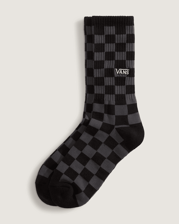 Sokker Vans Checkerboard Crew Socks (1 pair), Size: L (48-51) Sort | VN000QBDBA5, 0