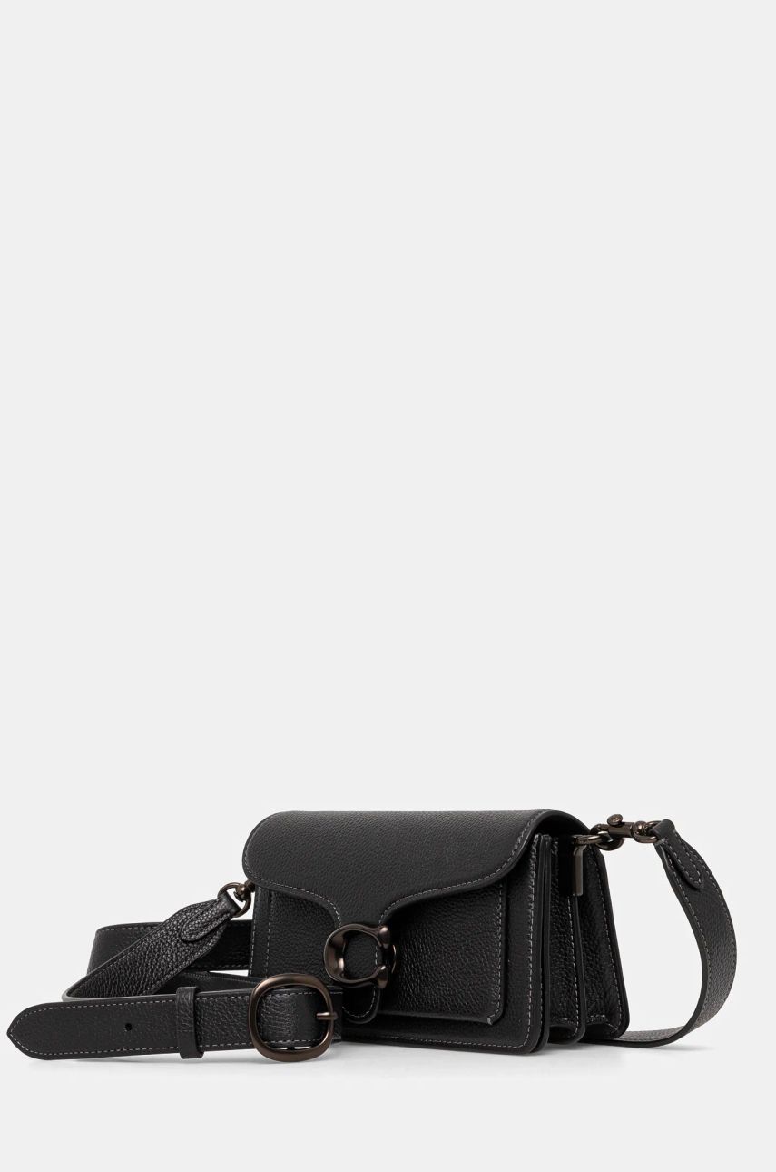 Skuldertaske Coach Tabby Leather Shoulder Bag Sort | CY201, 1