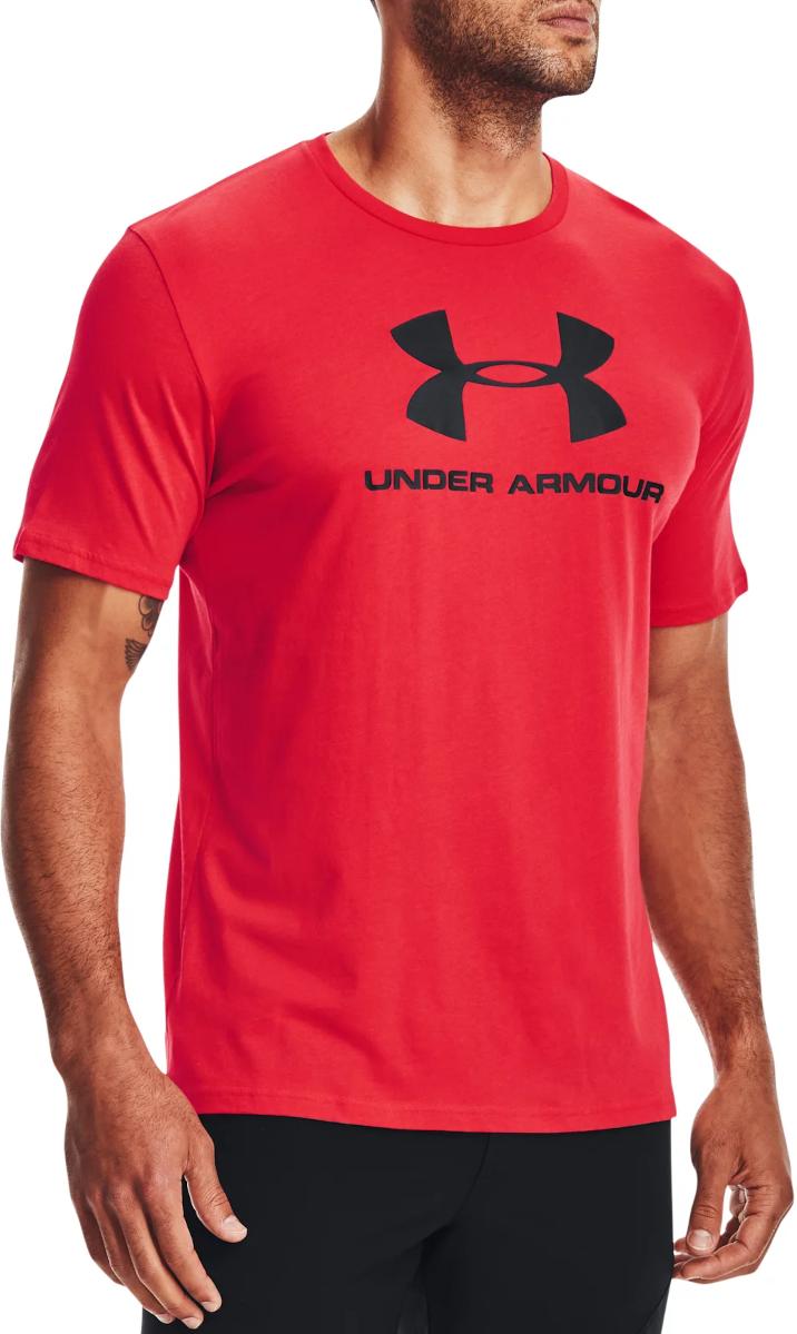 T-shirt Under Armour Tee Sportstyle Logo Rød | 1329590-601, 0