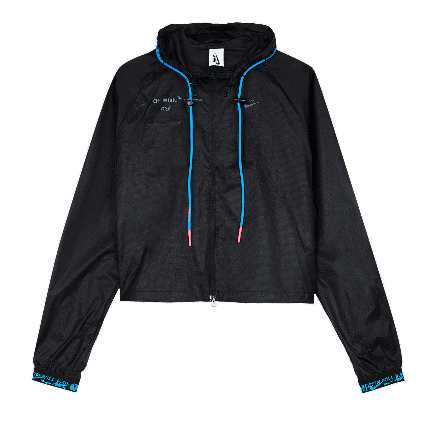 Vindjakke Nike Off-White x Jacket Sort | BV8039 010, 0
