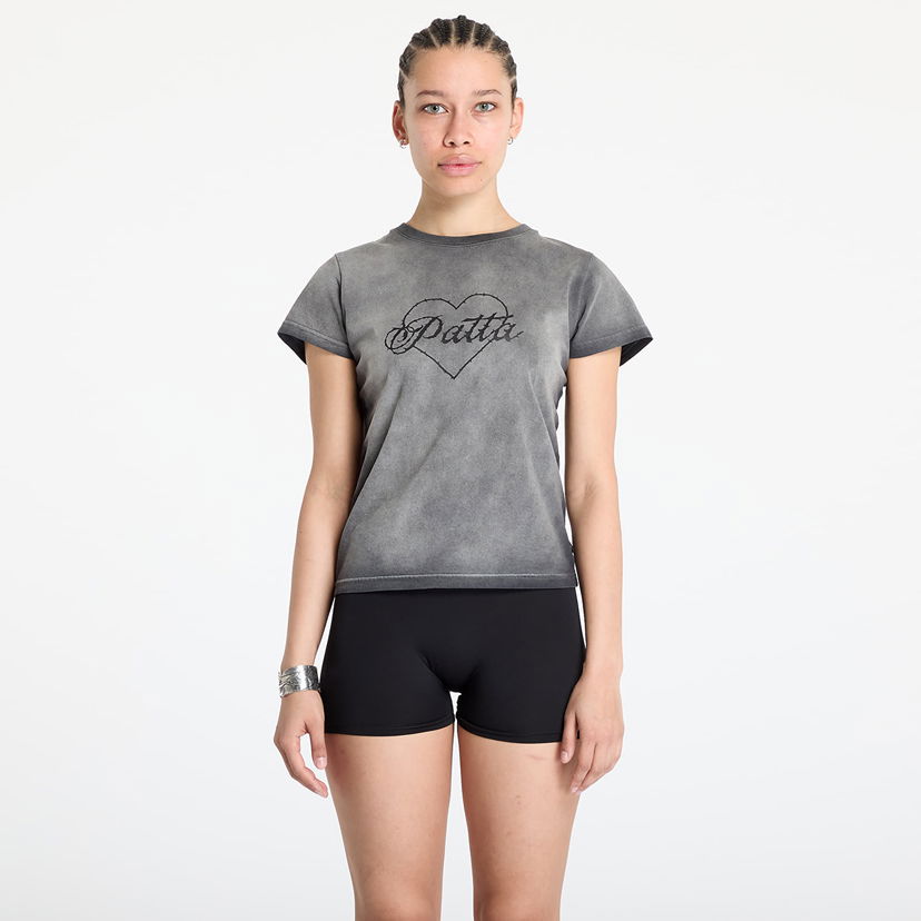 T-shirt Patta Patta Femme Spray Soft T-Shirt Grå | POC-FS25-1000-290-0069-196