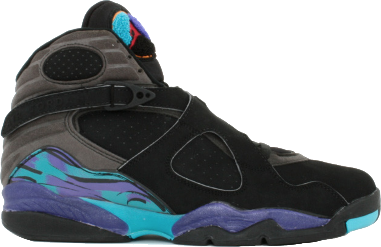 Sneakers og sko Jordan Jordan 8 OG (1993) "Aqua" Sort | 130169-040, 0