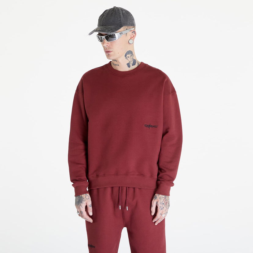 Sweatshirt Footshop Everyday Crewneck Bourgogne | FTSHP_275