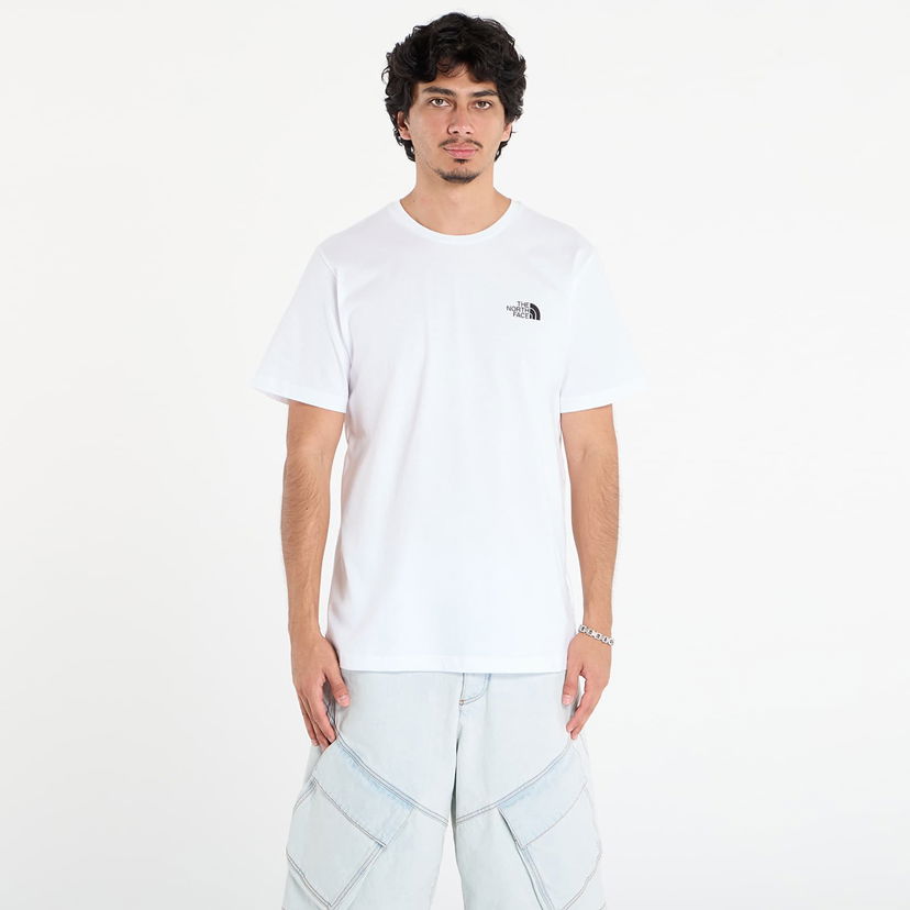T-shirt The North Face Men's Mountain Sketch Short Sleeve T-Shirt Hvid | NF0A8EE8FN41