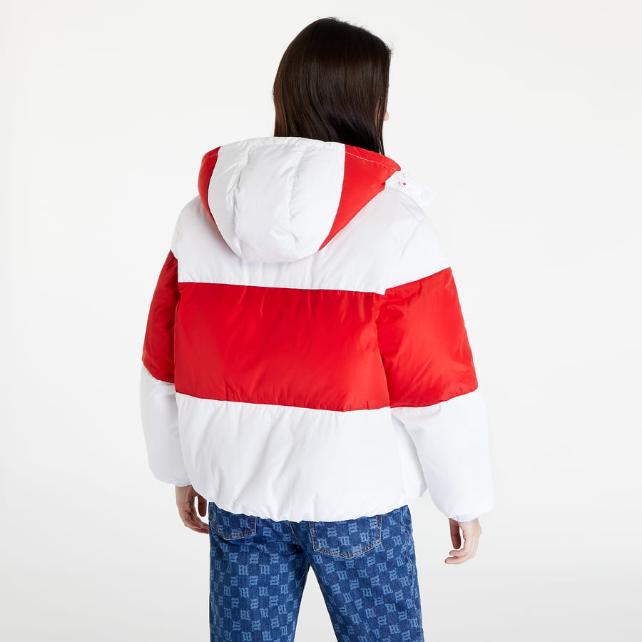 Puffer jakke Tommy Hilfiger Shiny Badge Puffer Flerfarvet | DW0DW14298 XNL, 1