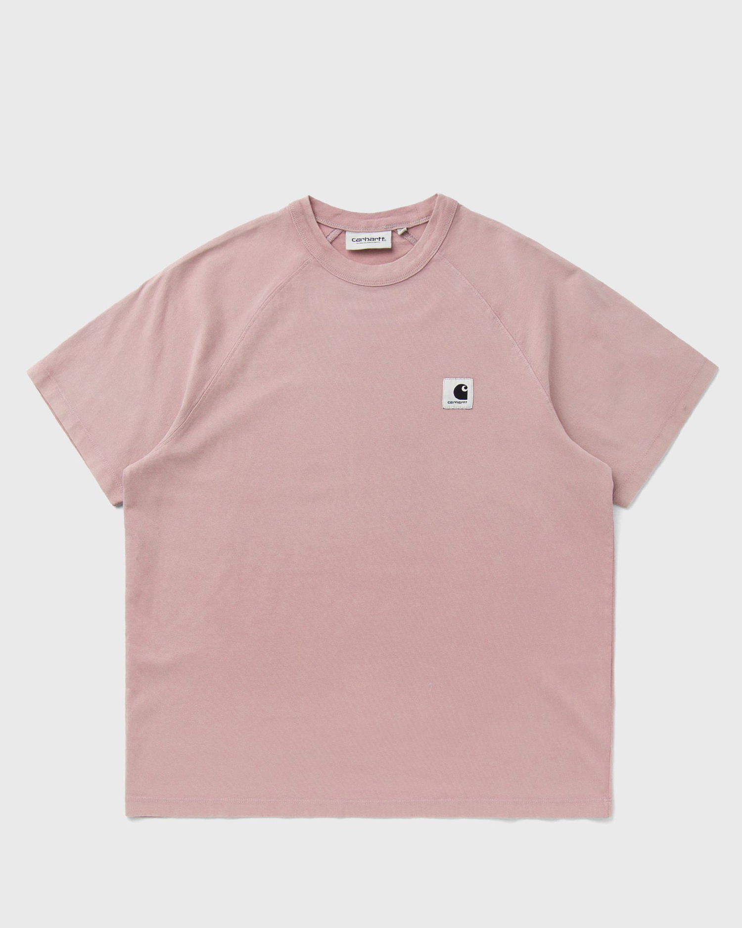 T-shirt Carhartt WIP Women's Hudson Short Sleeve T-Shirt Lyserød | I035138-1XF.5F, 1
