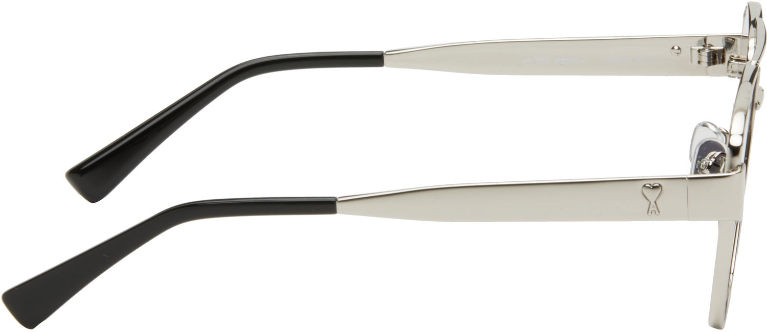 Solbriller AMI AMI Paris 75007 Stainless Steel Sunglasses Metalisk | UGL514.AM0003, 1