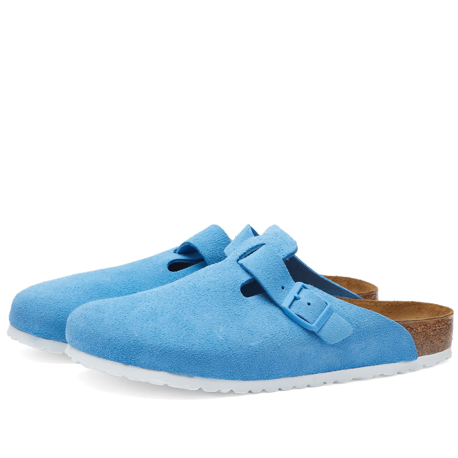 Sneakers og sko Birkenstock Boston Sky Blue Suede Blå | 1025034, 0