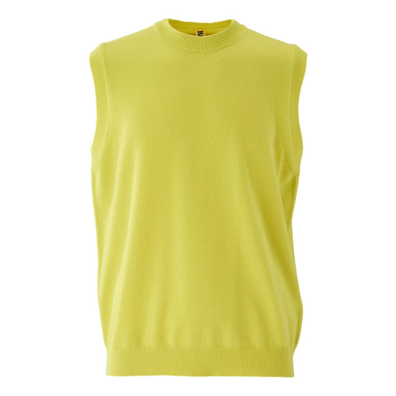 Sweater Onitsuka Tiger Knit Vest Gul | 2183B366-750, 0