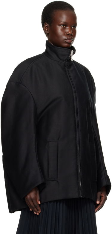 Bomberjakke Marni Marni Organic Cotton Oversized Jacket Sort | JKMA0328SW TCY36, 1