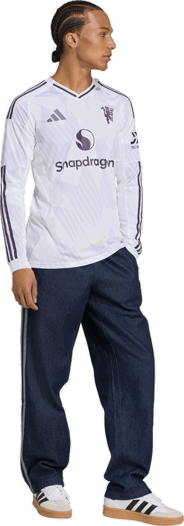 Jersey adidas Originals Manchester United FC 2025/26 Away Jersey Hvid | jp3025, 5