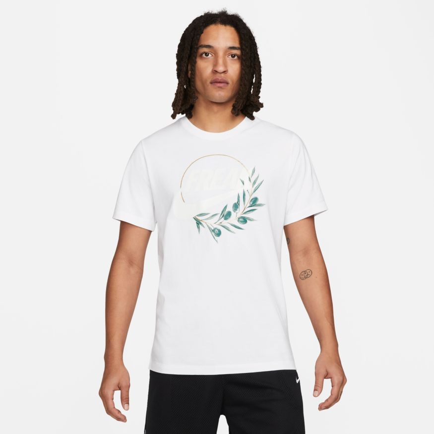 T-shirt Nike Giannis Basketball Tee Hvid | DQ1867-100, 0