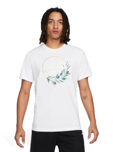 T-shirt Nike Giannis Basketball Tee Hvid | DQ1867-100