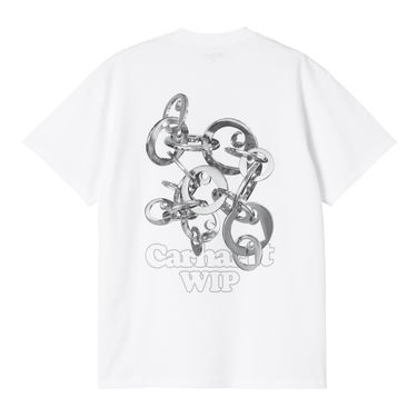 T-shirt Carhartt WIP Short Sleeve Charms T-Shirt Hvid | I034410_9, 3