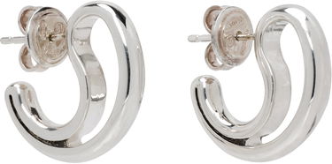 Øreringe Bottega Veneta Small Silver Frills Earrings Metalisk | 804846 V5070, 1