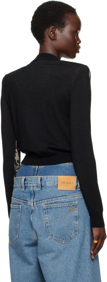 Sweater Balmain Balmain Jacquard Knit Cardigan with Body Motif Sort | EF1KL133KH93, 2