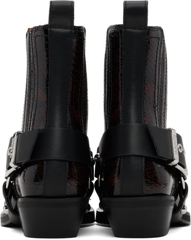 Tilbehør GANNI GANNI Low Cut Western Chelsea Boots Sort | S2855, 1