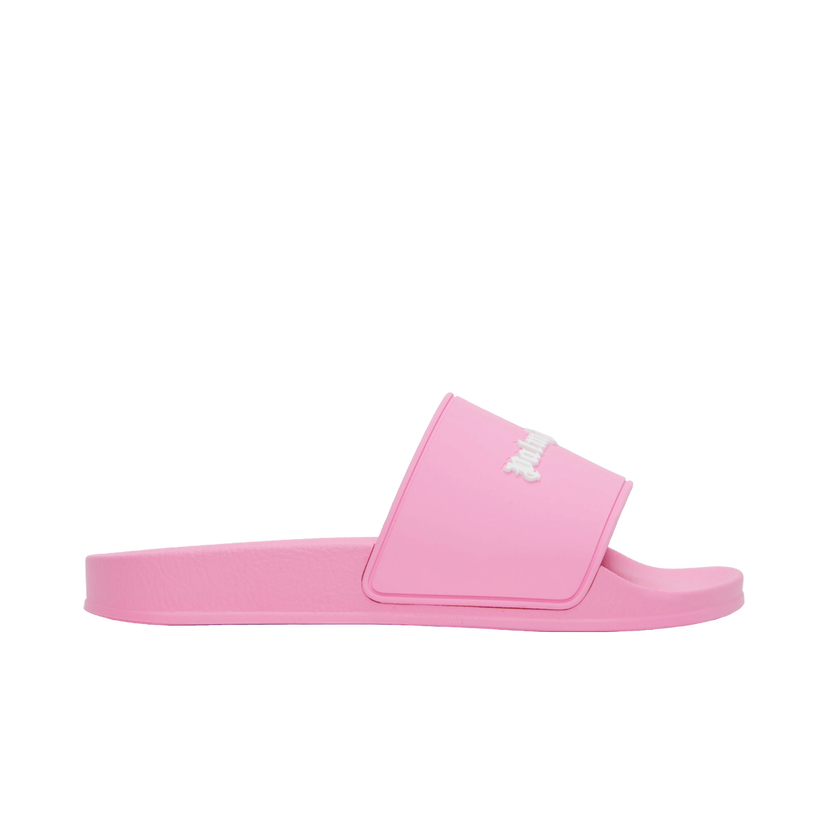 Sneakers og sko Palm Angels Logo Pool Slides Lyserød | PWIC013C99MAT0016868