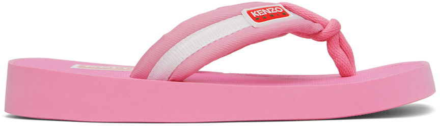 Sneakers og sko KENZO Setta Flip Flops "Pink" Lyserød | FD52MU090F51, 0