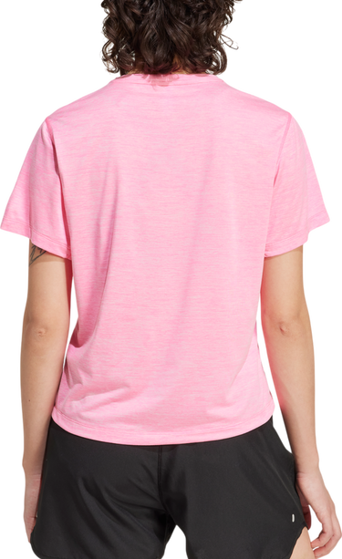 T-shirt adidas Originals Own the Run Melange Running T-Shirt Lyserød | jl8723, 1