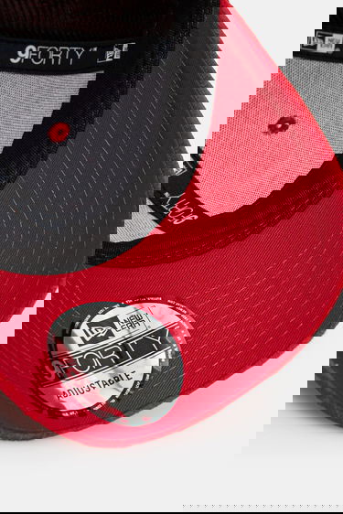 Kasket New Era Chicago Bulls Tonal Check 940 Velour Baseball Cap Rød | 60595441, 3