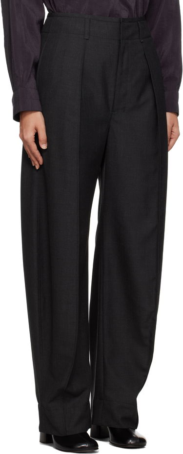 Bukser LEMAIRE LEMAIRE Curved Volume Tailored Pants Sort | PA1118 LF414, 3
