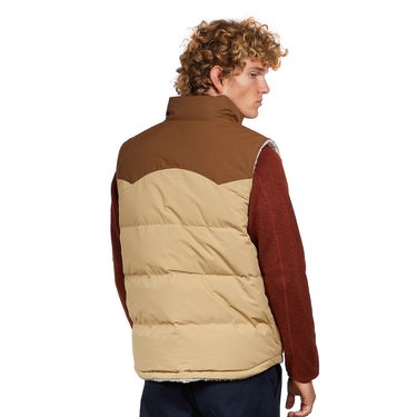 Vest Patagonia Reversible Bivy Down Vest Beige | 27588-CSC, 1