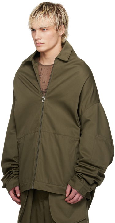 Jakke Jean Paul Gaultier Jean Paul Gaultier Shayne Oliver Edition Zip-Up Jacket Grøn | 24/27-F-VE054-C048-41, 3