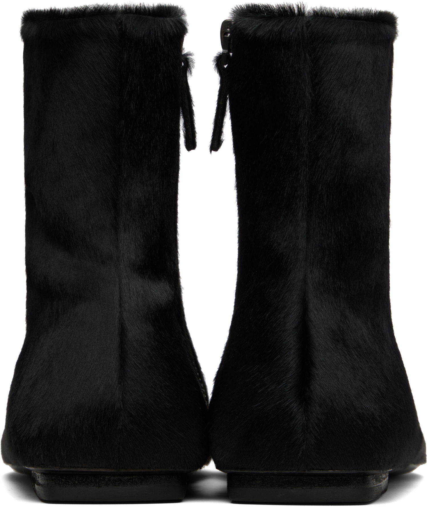 Tøj Marsèll Marsell Ago Calf Hair Boots Sort | MW8085 P028666, 1